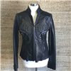LADIES BLACK MME BUTTERFLY JKT W/CRYSTALS